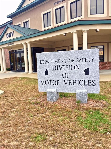 Dmv manchester nh - The following list are requirements for all applicants requesting to transfer a Driver License or Non Driver ID to New Hampshire. ... $10.00 fee (made payable to "State of NH-DMV") Out of State Residents: You may be eligible for an In-Transit temporary plate for a vehicle purchased in New Hampshire through a private sale. Please call 603-227 ...